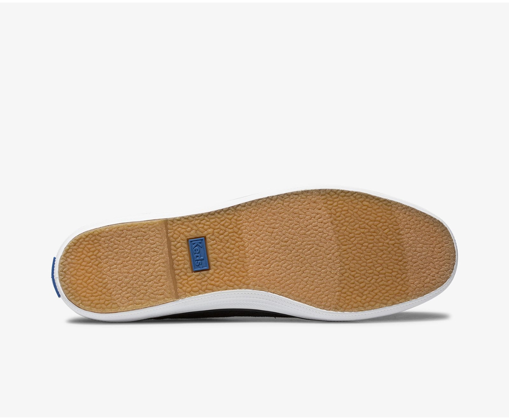 Slip On Γυναικεια - Keds Bryn - Μαυρα - NSGWJ2671